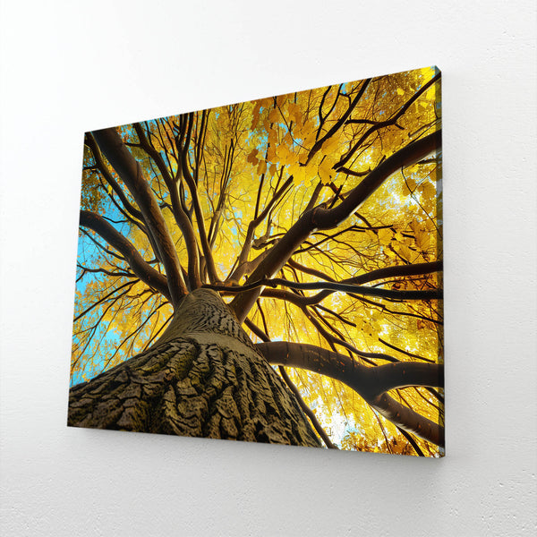 Golden Ascension Tree Art | MusaArtGallery™