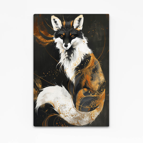 Golden Aura Fox Art | MusaArtGallery™