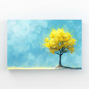 Golden Bloom Tree Art | MusaArtGallery™