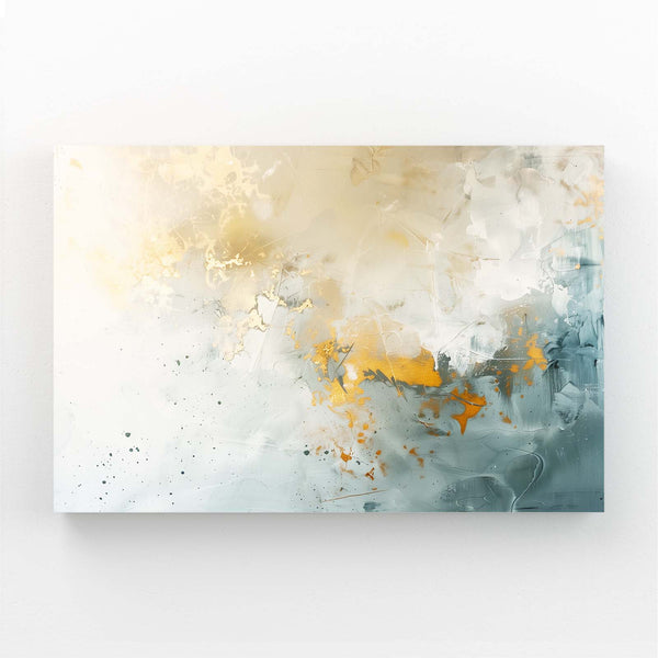 Golden Drift Abstract Art | MusaArtGallery™