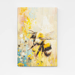 Golden Flight Bee Art | MusaArtGallery™