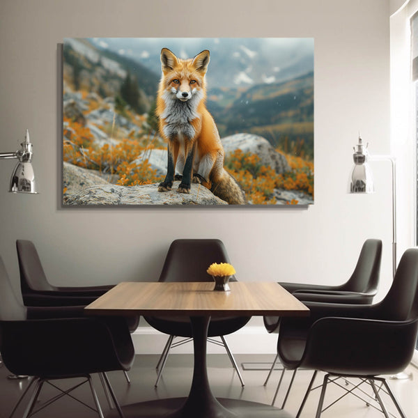 Golden Forest Fox Art | MusaArtGallery™