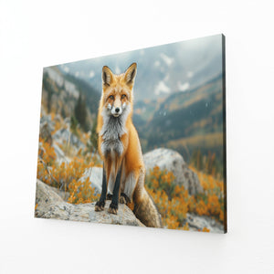 Golden Forest Fox Art | MusaArtGallery™