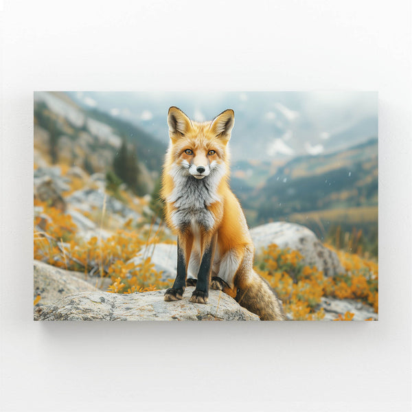 Golden Forest Fox Art | MusaArtGallery™