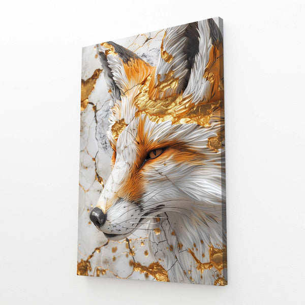 Golden Fox Elegance | MusaArtGallery™