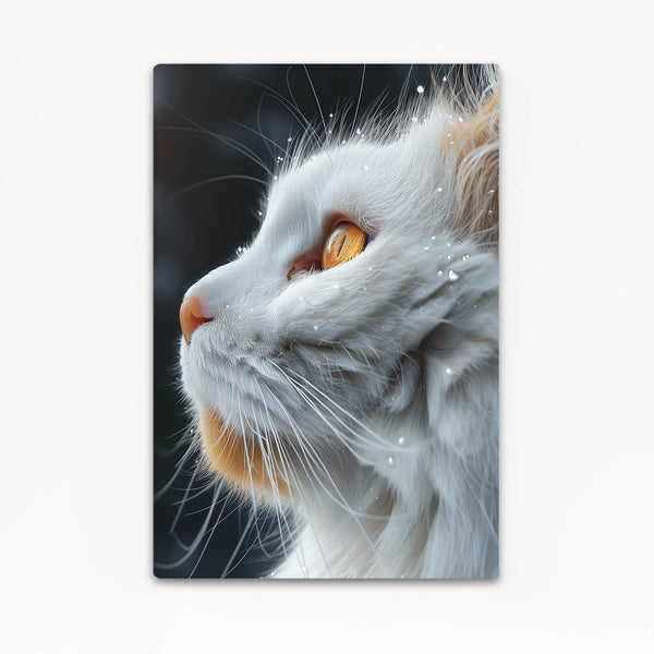 Golden Gaze Cat Art | MusaArtGallery™