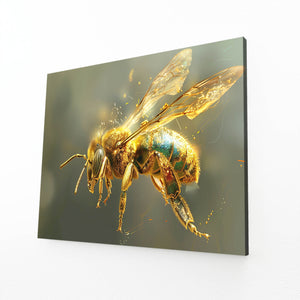 Golden Gleam Bee Art | MusaArtGallery™