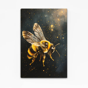 Golden Glow Bee Art | MusaArtGallery™