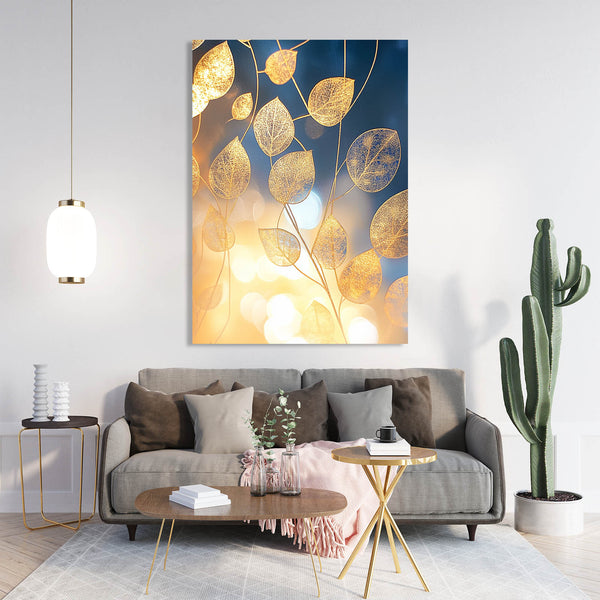 Golden Glow Flower Art | MusaArtGallery™