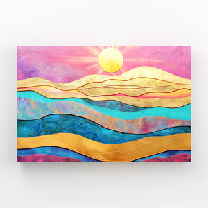  Golden Horizon Mexican Wall Art | MusaArtGallery™