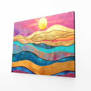  Golden Horizon Mexican Wall Art | MusaArtGallery™