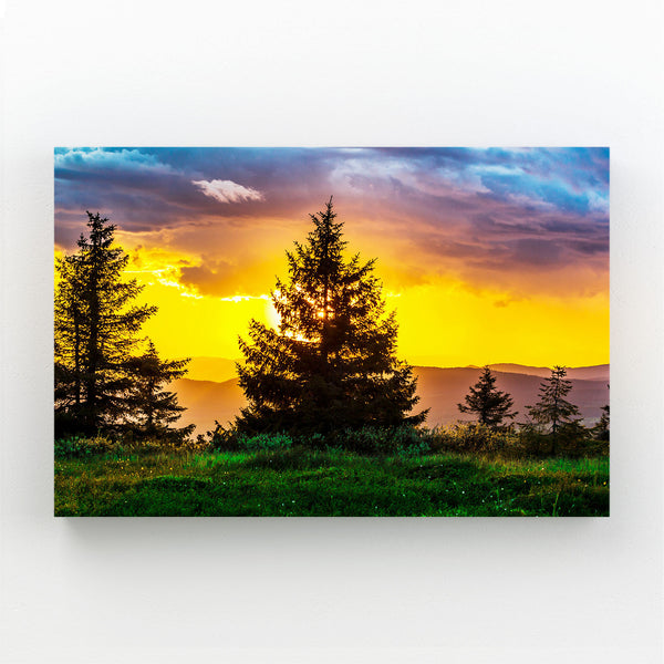 Golden Horizon Tree Art | MusaArtGallery™