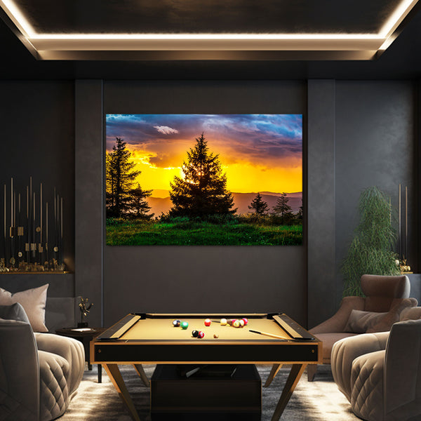 Golden Horizon Tree Art | MusaArtGallery™