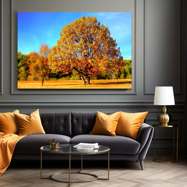 Golden Majesty Tree Art | MusaArtGallery™