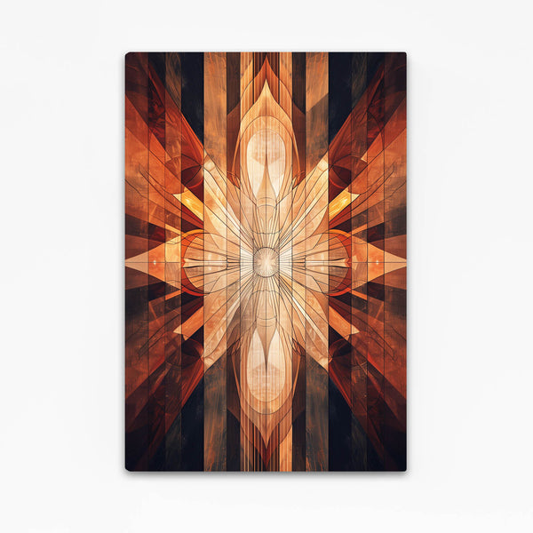 Golden Mandala Abstract Art | MusaArtGallery™