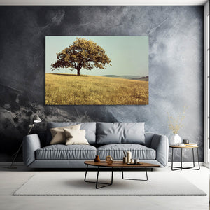 Golden Meadow Tree Art | MusaArtGallery™