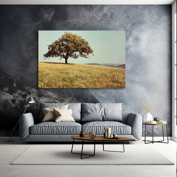 Golden Meadow Tree Art | MusaArtGallery™