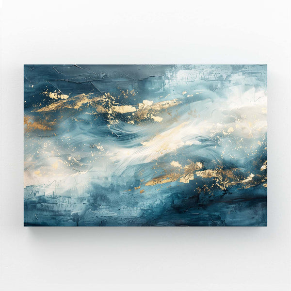 Golden Mist Abstract Art | MusaArtGallery™