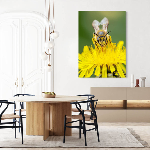 Golden Nectar Bee Art | MusaArtGallery™