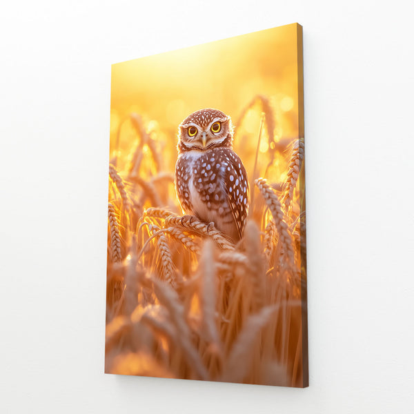 Golden Owl Wall Art