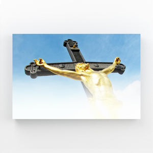 Golden Redemption Christian Wall Art | MusaArtGallery™