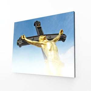 Golden Redemption Christian Wall Art | MusaArtGallery™