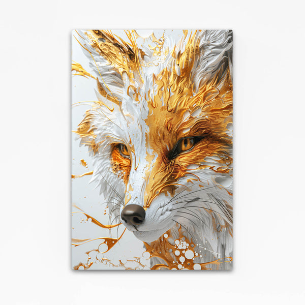 Golden Splendor Fox Art | MusaArtGallery™