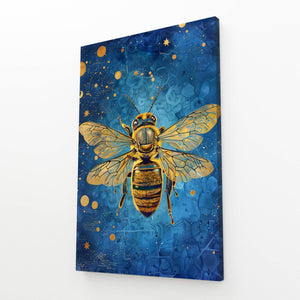 Golden Star Bee Art | MusaArtGallery™