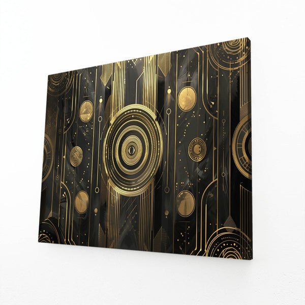 Golden Symphony Mexican Wall Art | MusaArtGallery™