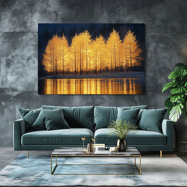 Golden Tree Of Life Wall Art