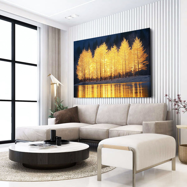 Golden Tree Of Life Wall Art