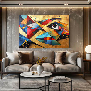 Golden Vision Mexican Wall Art | MusaArtGallery™