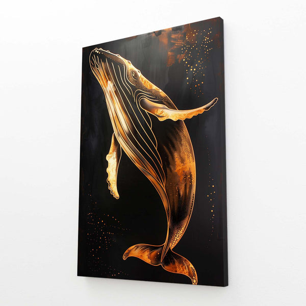 Golden Whale Art | MusaArtGallery™