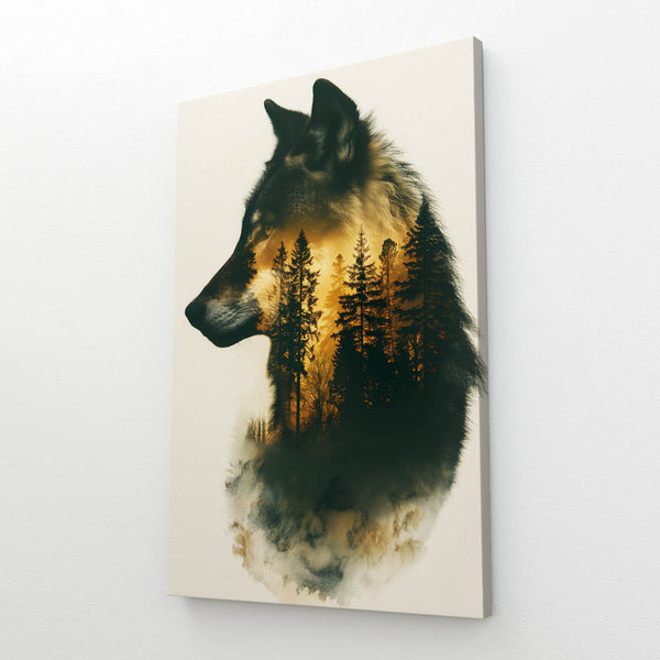 Golden Wolf Art | MusaArtGallery™