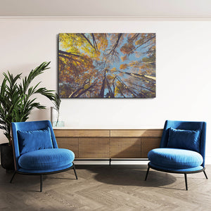 Golden Woods Tree Art | MusaArtGallery™