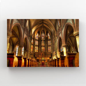 Gothic Cathedral Christian Wall Art | MusaArtGallery™