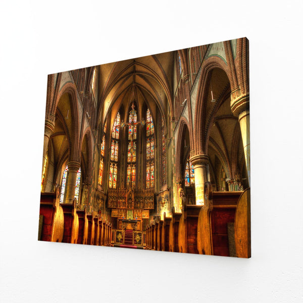 Gothic Cathedral Christian Wall Art | MusaArtGallery™