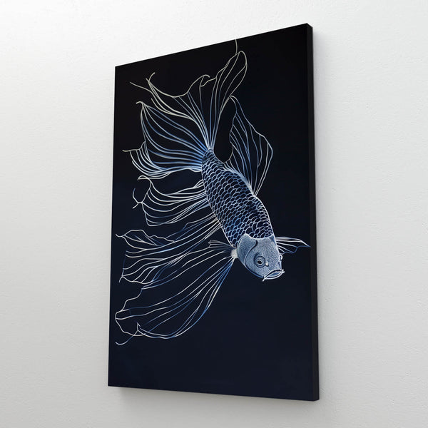 Graceful Fish Line Art | MusaArtGallery™