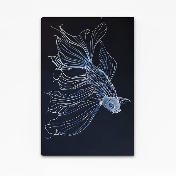 Graceful Fish Line Art | MusaArtGallery™