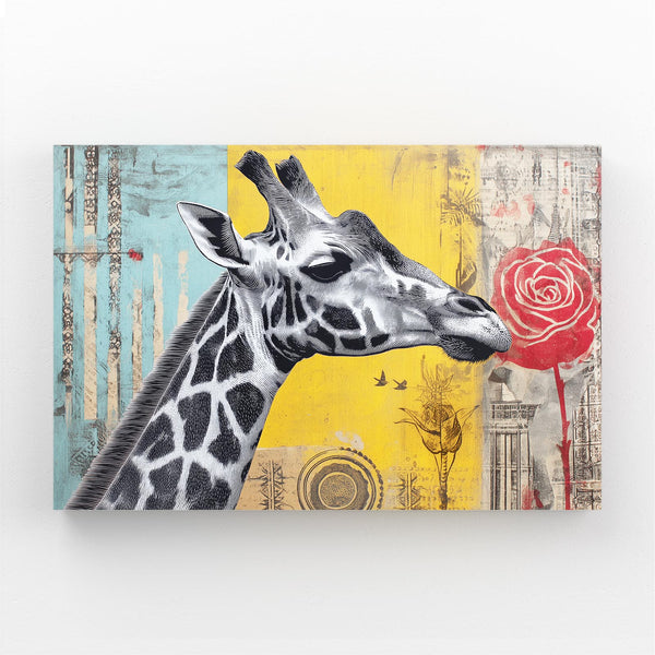Graffiti Giraffe Print