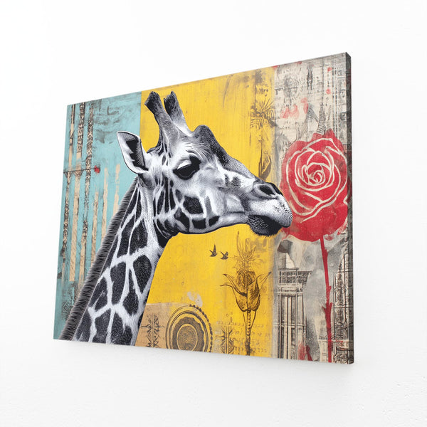 Graffiti Giraffe Print