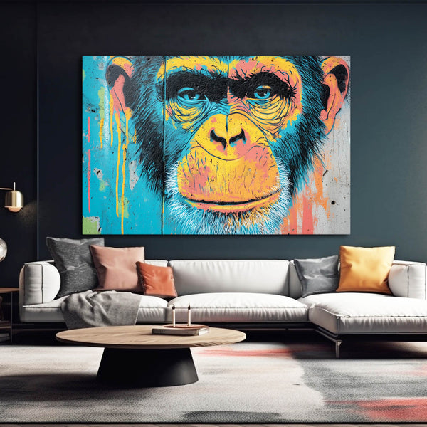 Graffiti Monkey Art