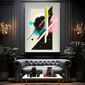 Graphic Modern Abstract Art | MusaArtGallery™ 