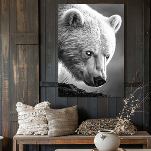 Gray Bear Wall Art