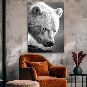 Gray Bear Wall Art