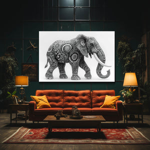 Gray Elephant Art | MusaArtGallery™