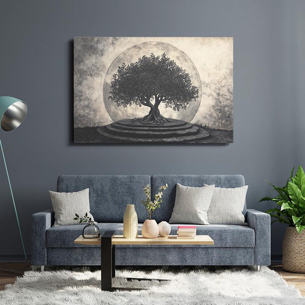 Gray Tree Of Life Wall Art