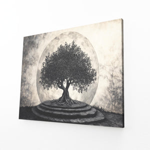 Gray Tree Of Life Wall Art