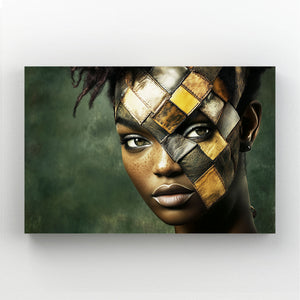 Green African American Wall Art