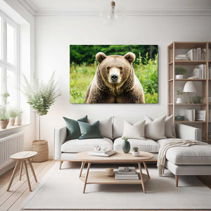 Green Bear Print